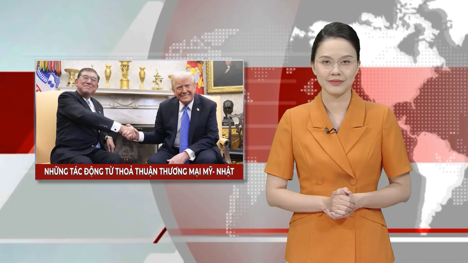 Những tác động từ thoả thuận thương mại Mỹ- Nhật | Nhìn ra thế giới | 26/07/2025